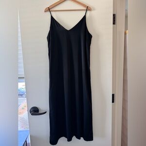 GAP Satin Cami Midi Slip Dress
